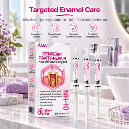 AQA™ DenPerm Cavity-Repair Natural Enamel Filling Gel