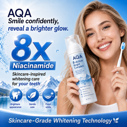 [Professional Grade] Niacinamide Foaming Toothpaste 8X