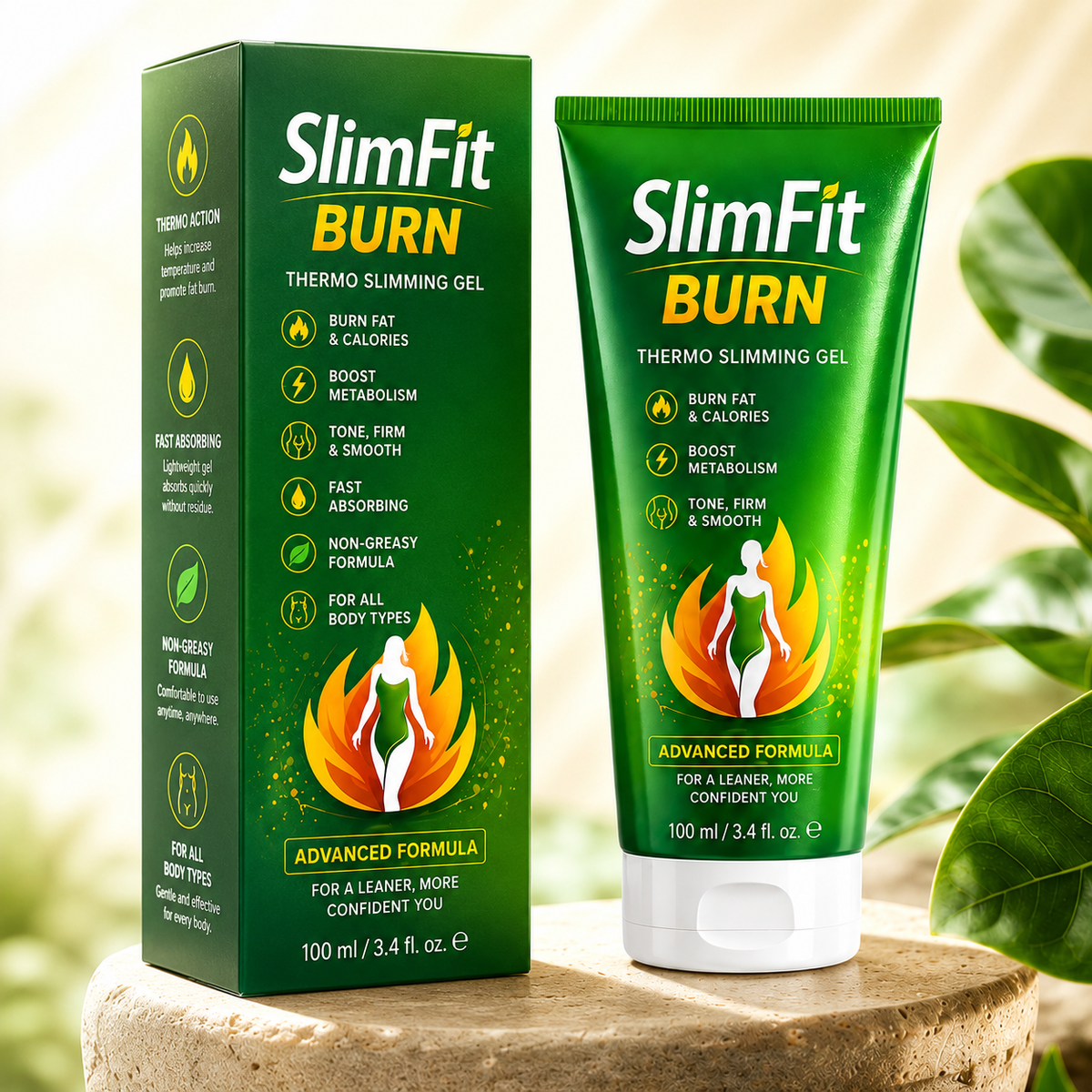 SlimFit Bur Thermo Slimming Gel for a Firmer, Smoother-Looking Body